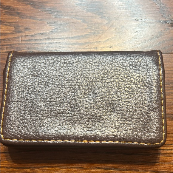 Brown Envelope Style Magnetic Business Card Credit Card Holder - Picture 4 of 4